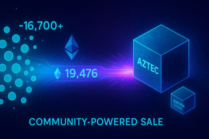 Aztec Network huy động hơn 60 triệu USD qua token sale