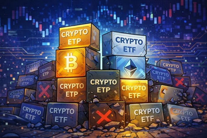 Nhiều Crypto ETP có nguy cơ bị thanh lý hàng loạt vào năm 2027