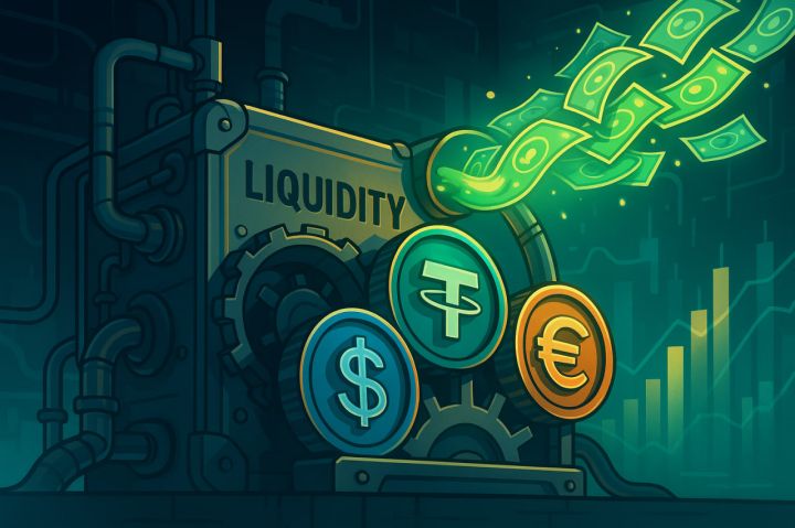 Stablecoin bùng nổ kỷ lục với 46 tỷ USD dòng tiền mới trong quý vừa qua