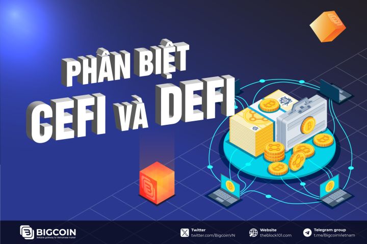 Phân Biệt CeFi Và DeFi: Hiểu rõ về tài chính tập trung và phi tập trung trong crypto