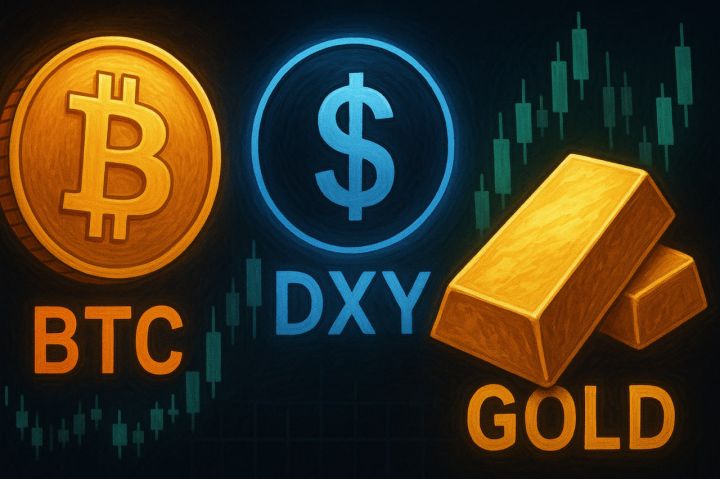 BTC, DXY, GOLD - Ba tín hiệu cốt lõi bạn cần biết ngay lúc này