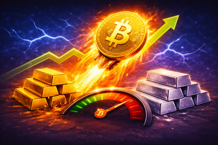 Bitcoin không cần chờ vàng và bạc “hạ nhiệt” để tiếp tục tăng trưởng