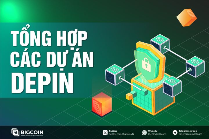 Tổng hợp dự án DePIN hàng đầu trong năm 2024